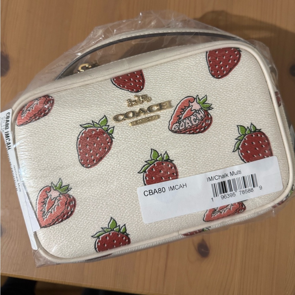 🍓Coach Mini Jamie Camera Bag With Strawberry Print - Picture 6 of 8
